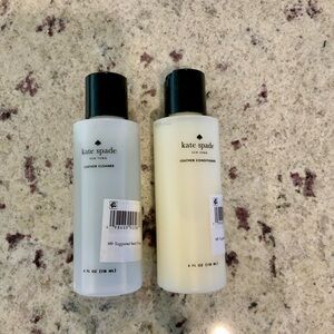 New Kate Spade Leather Cleaner and Conditioner set